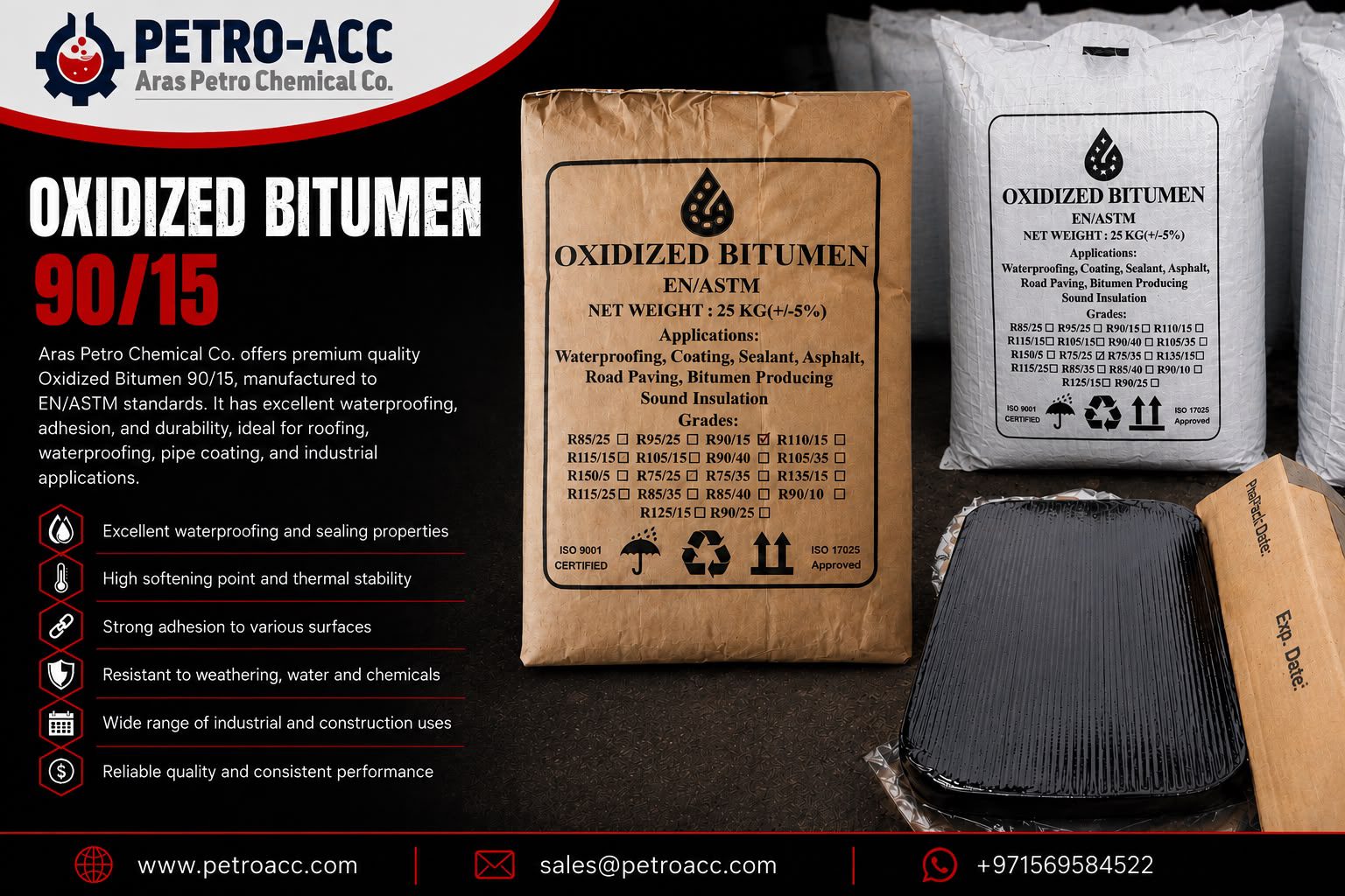 OXIDIZED BITUMEN 90/15