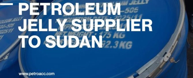 Petroleum Jelly Supplier to Sudan